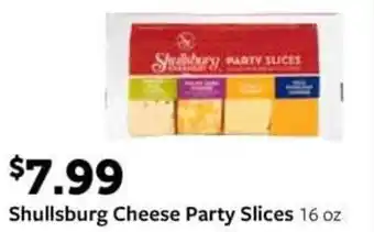 Fareway Shullsburg Cheese Party Slices offer