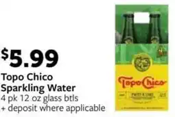 Fareway Topo Chico Sparkling Water offer