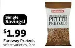 Fareway Fareway Pretzels offer