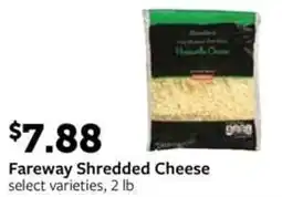 Fareway Fareway Shredded Cheese offer