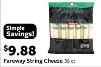 Fareway Fareway String Cheese offer