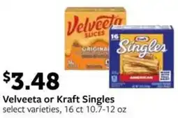 Fareway Velveeta or kraft singles offer