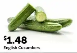 Fareway English Cucumbers offer