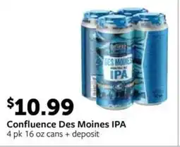 Fareway Confluence Des Moines IPA offer