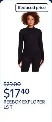 Walmart REEBOK EXPLORER LS T offer