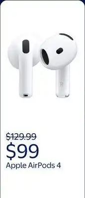 Walmart Apple AirPods 4 offer