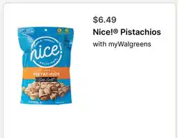 Walgreens Nice! Pistachios offer