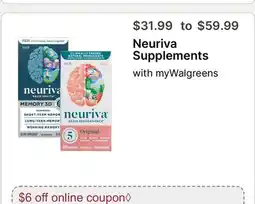 Walgreens Neuriva Supplements offer