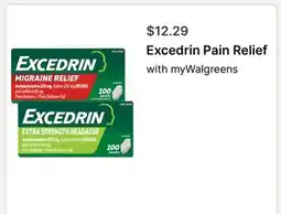 Walgreens Excedrin Pain Relief offer