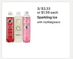 Walgreens Sparkling Ice offer