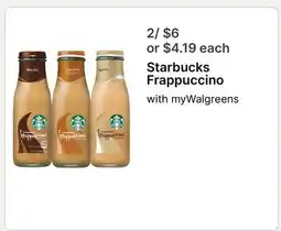 Walgreens Starbucks Frappuccino offer