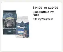 Walgreens Blue Buffalo Pet Food offer