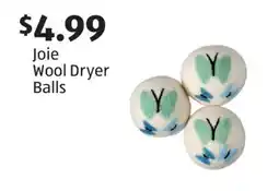 Aldi Joie Wool Dryer Balls offer