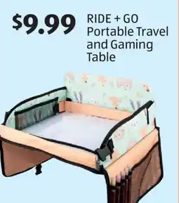 Aldi RIDE + GO Portable Travel and Gaming Table offer