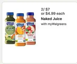 Walgreens Naked Juice offer