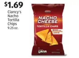 Aldi Clancy's Nacho Tortilla Chips offer