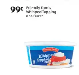 Aldi Friendly Farms Whipped Topping offer