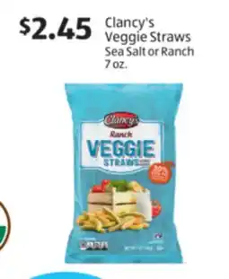Aldi Clancy's Veggie Straws offer