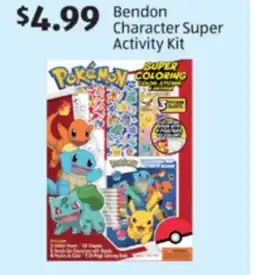 Aldi Bendon Character Super Activity Kit offer