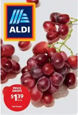 Aldi Red Grapes offer