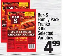 Super King Markets Bar-S Family Pack Franks offer
