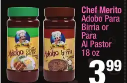 Super King Markets Chef Merito Adobo Para Birria or Para Al Pastor offer