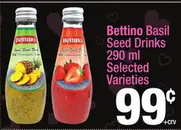 Super King Markets Bettino Basil Seed Drinks offer