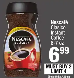 Super King Markets Nescafé Clasico Instant Coffee offer