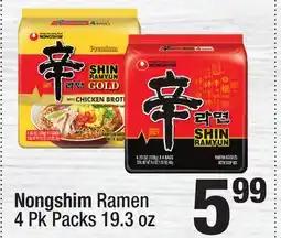 Super King Markets Nongshim Ramen offer