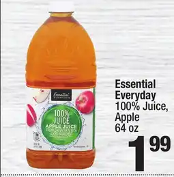 Super King Markets Essential Everyday 100% Juice, Apple offer