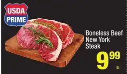 Super King Markets Boneless Beef New York Steak offer