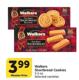 Albertsons Walkers Shortbread Cookies offer