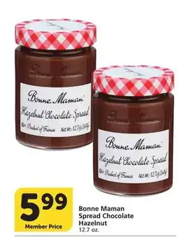 Albertsons Bonne Maman Spread Chocolate Hazelnut offer