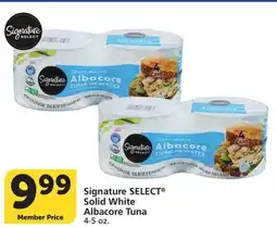 Albertsons Signature SELECT Solid White Albacore Tuna offer