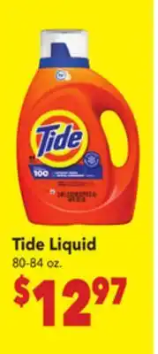Vallarta Supermarkets Tide Liquid offer
