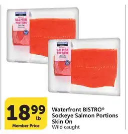 Albertsons Waterfront BISTRO Sockeye Salmon Portions offer
