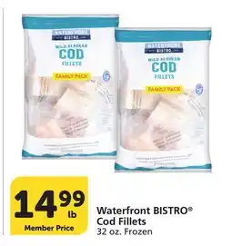Albertsons Waterfront BISTRO Cod Fillets offer