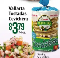 Vallarta Supermarkets Vallarta Tostadas Cevichera offer