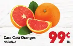 Vallarta Supermarkets Cara Cara Oranges / NARANJA offer