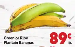 Vallarta Supermarkets Plantain Bananas offer