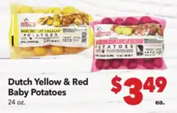 Vallarta Supermarkets Dutch Yellow & Red Baby Potatoes offer