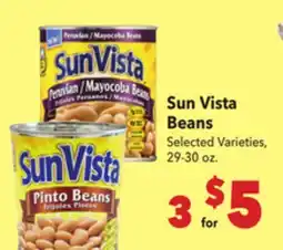 Vallarta Supermarkets Sun Vista Beans offer
