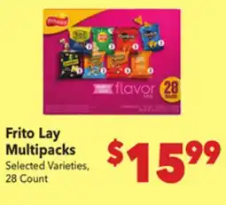Vallarta Supermarkets Frito Lay Multipacks offer