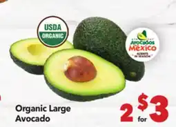Vallarta Supermarkets Organic Large Avocado offer