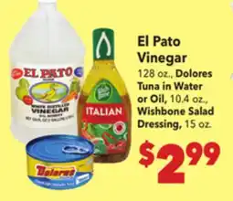 Vallarta Supermarkets El Pato Vinegar offer
