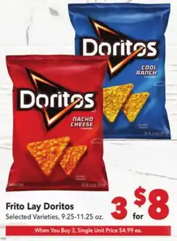 Vallarta Supermarkets Frito Lay Doritos offer