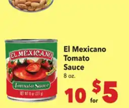 Vallarta Supermarkets El Mexicano Tomato Sauce offer