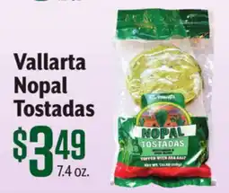 Vallarta Supermarkets Vallarta Nopal Tostadas offer