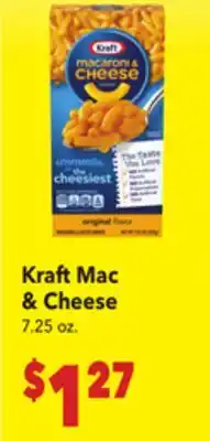 Vallarta Supermarkets Kraft Mac & Cheese offer