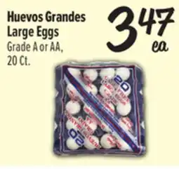 El Super Large Eggs Grade A or AA offer